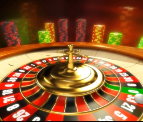 Tampilan antarmuka permainan slot di platform topson dengan simbol-simbol berwarna dan tombol putar
